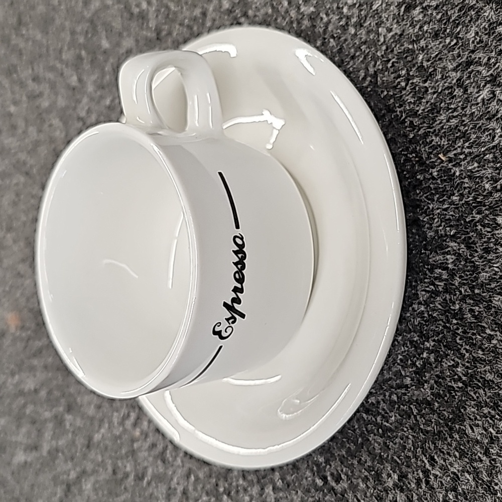 Vintage Espresso Cup & Saucer